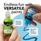 24 Quality Vibrant Colors 3D Fabric Paint Set | 29ml Bottles | For Artists; For Crafters; For Fun | Clothing, Textile, Canvas, Glass, Wood, Shoes | In Strong Selection Box